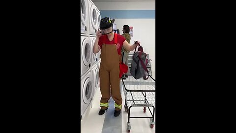 she did a complete transformation in laundry