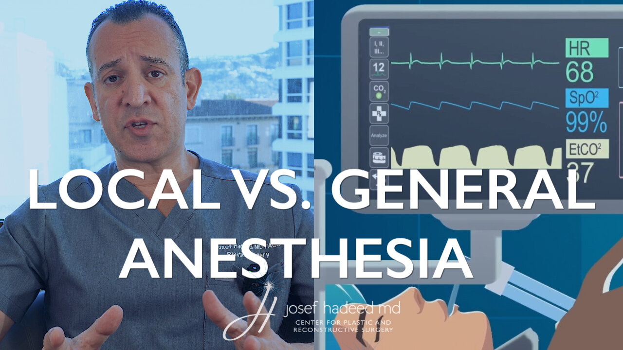 General vs Local Anesthesia During Liposuction Body Contouring