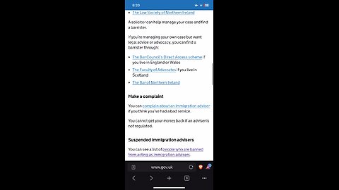 Gov news : seek asylum in UK