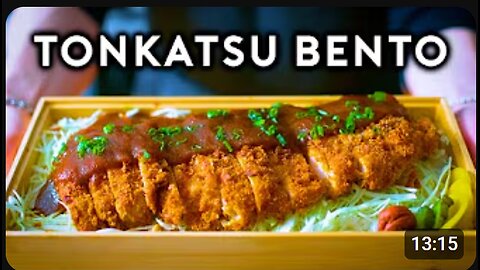 🍱 Tonkatsu Bento from Your Name ✨ | Anime Food with Alvin 🎌❤️