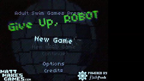 Give Up Robot 1 & 2 (Flash Game)