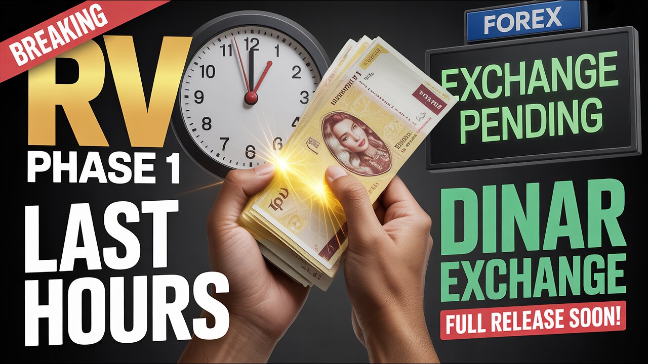 Iraqi Dinar RV Phase 1 – Last Hours Before Full Exchange 💥 IQD News