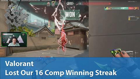 Lost Our 16 Comp Winning Streak | Competitive 3W-1L | Valorant