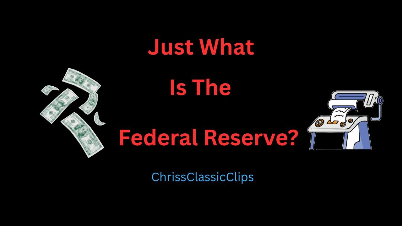 Why Does The Federal Reserve Exist?