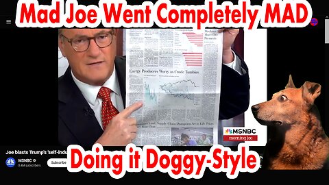 Apparently Lower Prices At The Pump Are BAD - Bad Dog Bad - MSNBC Doggy-Style