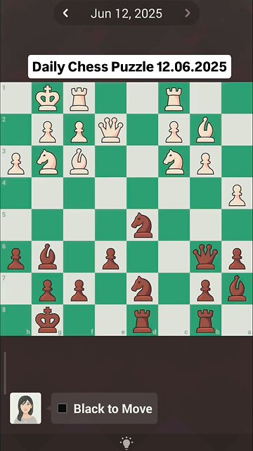 Daily Chess Puzzle 12.06.2025