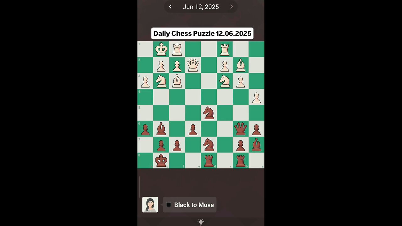 Daily Chess Puzzle 12.06.2025
