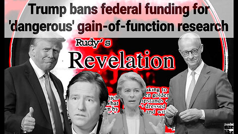 Trump Ends Gain-Of-Function Research Chris Krebs Investigated