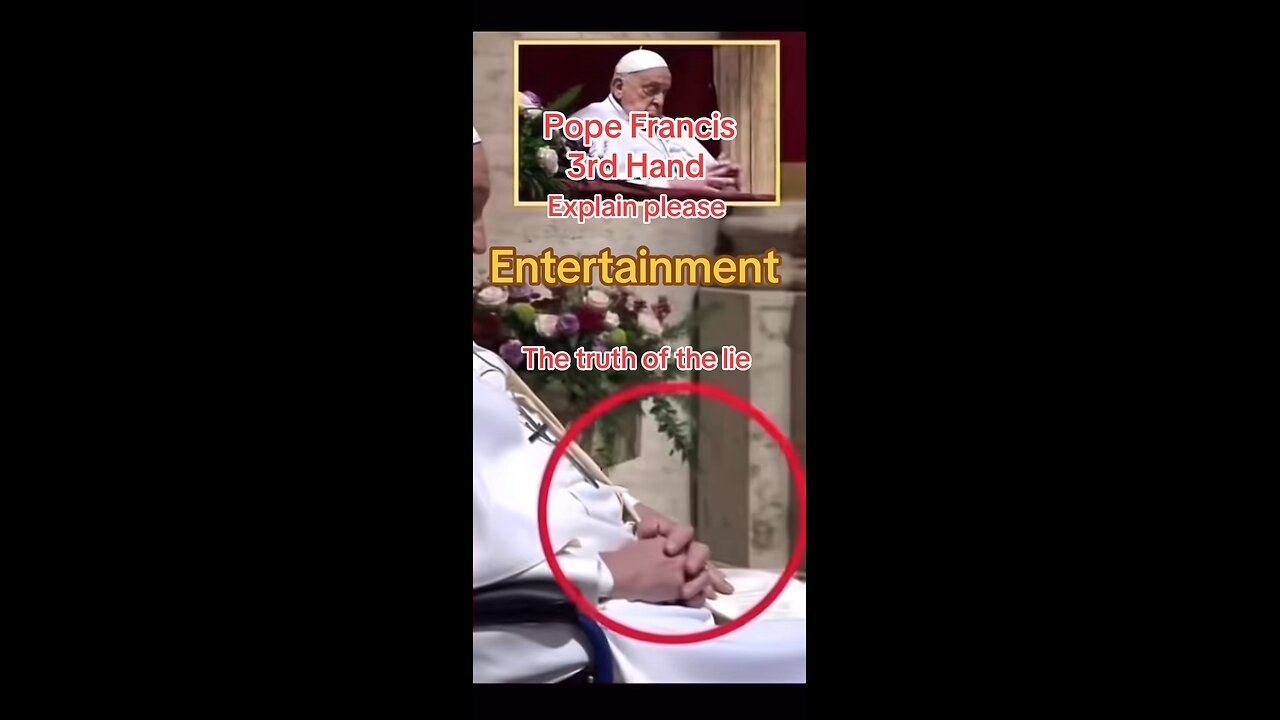 Pope Francis 3 hands