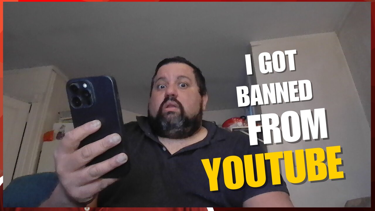 I GOT BANNED FROM YOUTUBE
