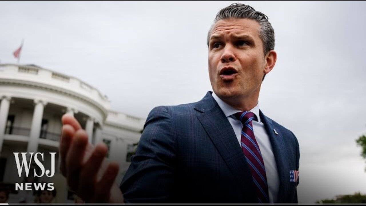 Hegseth Dismisses Reports of Signal Chat as 'Anonymous Smears' | WSJ News