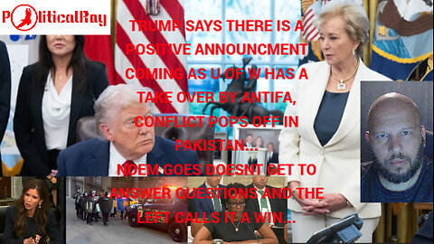 Pres. Trump says there is a big positive announcement coming that will be great for the country...