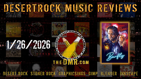 DMR LIVE - 1/26/2026 - Desert Rock & Adjacent Cool Tunes + Graphicsing