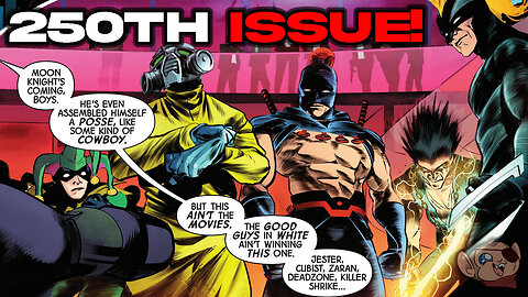 Moon Knight's 250th Issue: Ultimate Rogues Gallery Showdown!