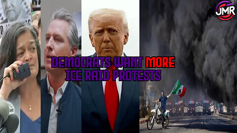Democrats call for MORE ICE raid protests & Trump DEPLOYS marines to LA
