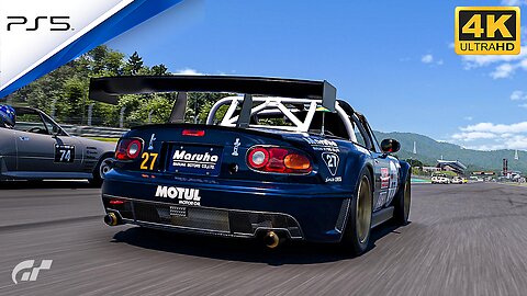 Mazda Miata Roaster Touring Tears Up Fuji Circuit in Gran Turismo 7