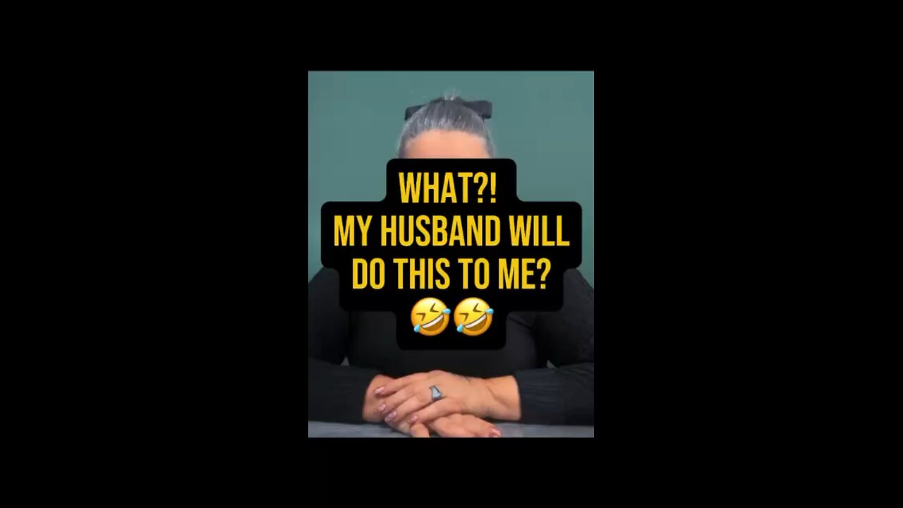 My Husband Will Do This To Me! 🤣