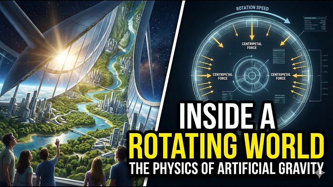 Inside a Rotating World: The Physics of Artificial Gravity