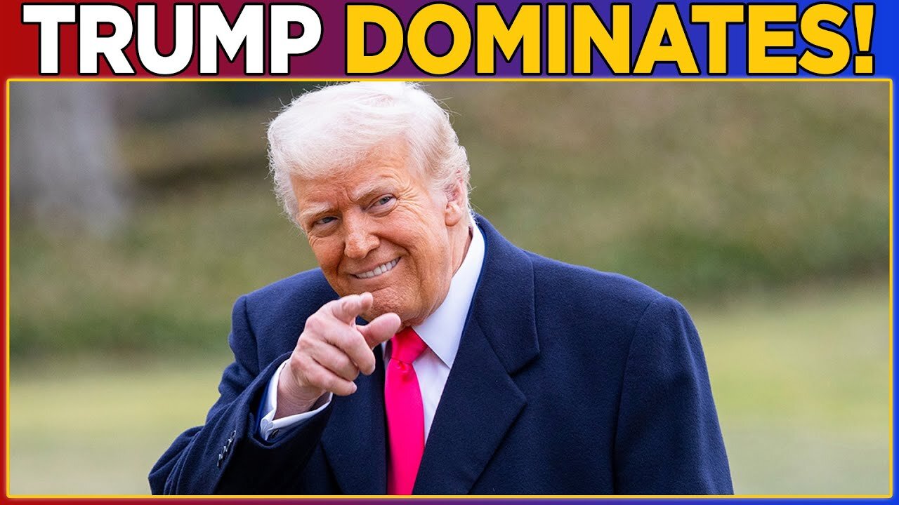 Trump Scores $500,000,000 Win as Dems Hit New Low👍