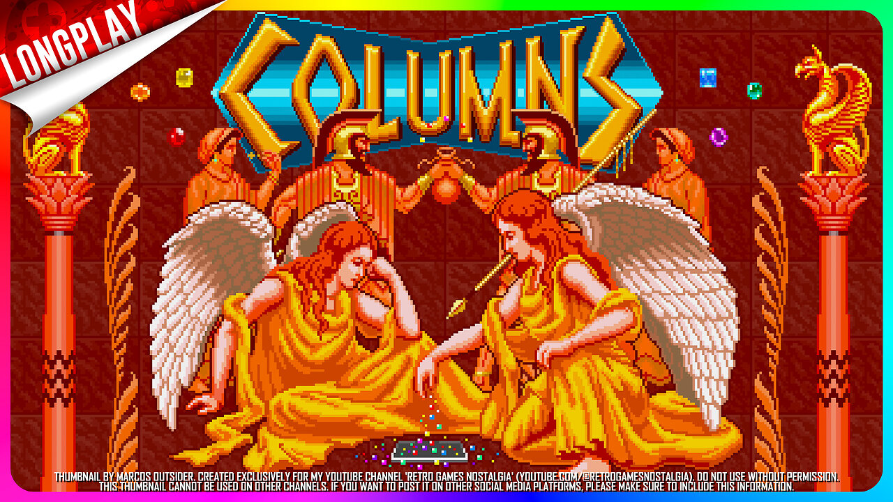 Columns [Sega Classics Arcade Collection 5-in1] (Sega CD - US) Longplay