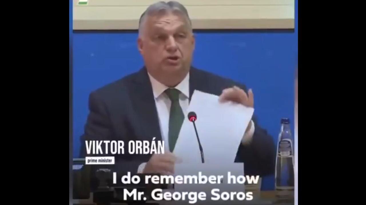 Viktor Orban explains Soros-Cloward-Piven Strategy meant to collapse Countries USING UNLIMITED IMMIGRATION