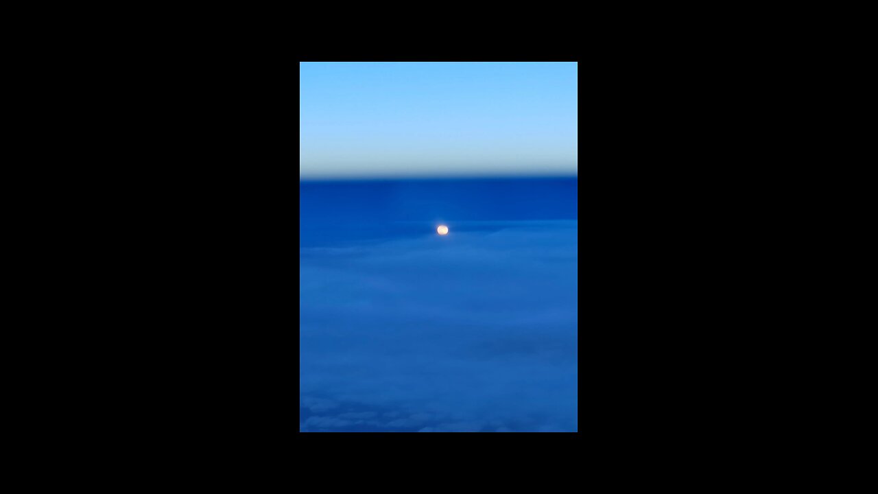 PILOT SENT ME THIS PHOTO. EARTH/HORIZON BEHIND THE MOON