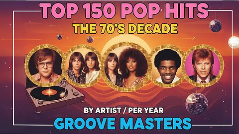 🎸🎶Get Down Tonight! ✨ The BEST of 70s Pop Music | PART 1 OF 2 | Iconic Tracks 🎉