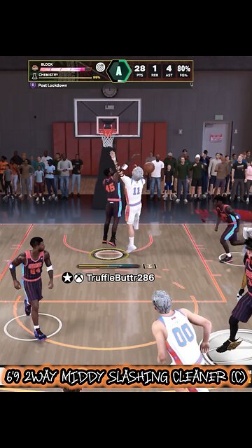 Just Hoopin’ 🏀⛹🏿‍♂️ #basketball #nba2k26 #viral #videogames #gaming