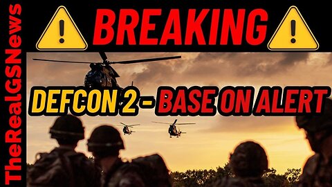 ⚠️ EMERGENCY ⚠️ US BASES ON HIGH ALERT - DEFCON 2 - URGENT WAR STATEMENT - PREPARE NOW