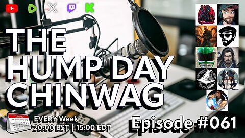 🔴The Hump Day Chin Wag🔴TV, Film, Gaming and News Podcast🔴Episode 061🔴
