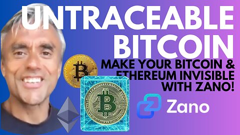 HOW TO MAKE YOUR BITCOIN & ETHEREUM UNTRACEABLE WITH ZANO WITH CONFIDENTIAL LAYER!