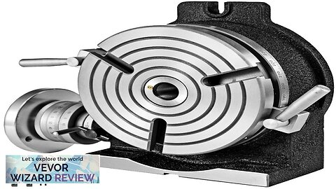 VEVOR Rotary Table 8 Inch/200 MM Horizontal Vertical Rotary Table 3-Slot Rotary Review