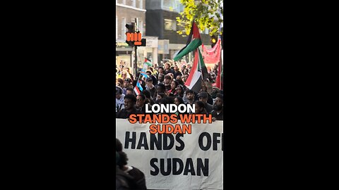 LONDON STANDS WITH SUDAN