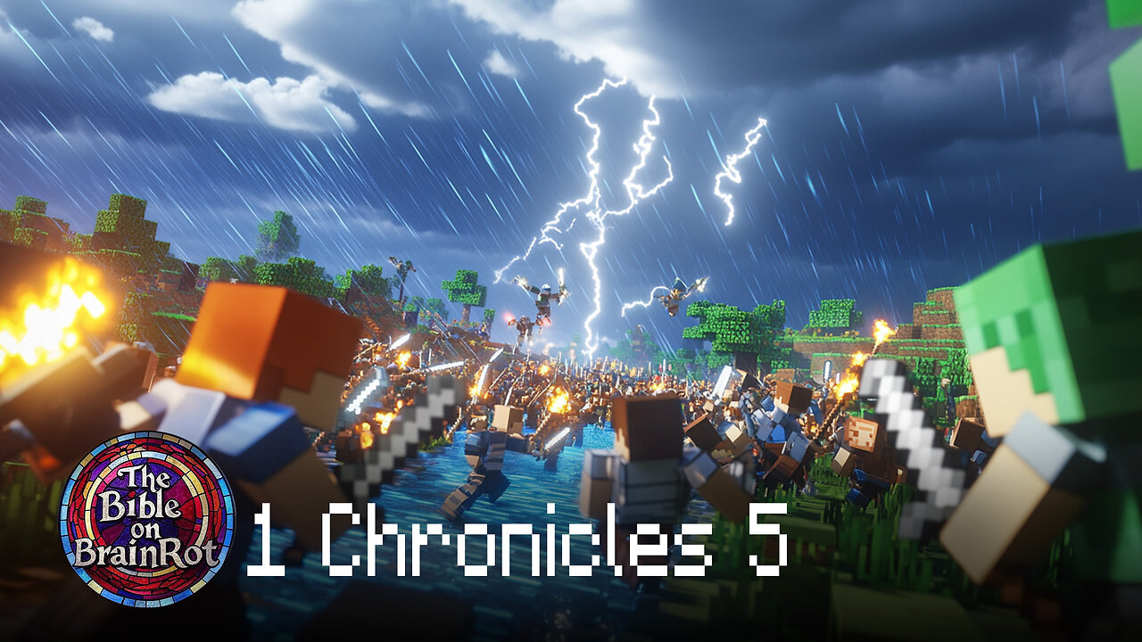 1 Chronicles 5 – Reuben, Gad, and Half of Manasseh | The Bible on BrainRot