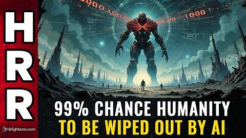99% chance humanity to be WIPED OUT by AI