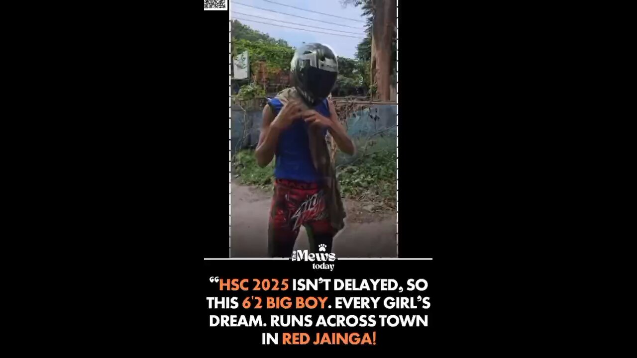HSC 2025 ON TIME?! Watch This 6'2 Red Jainga Hero Run the Town!