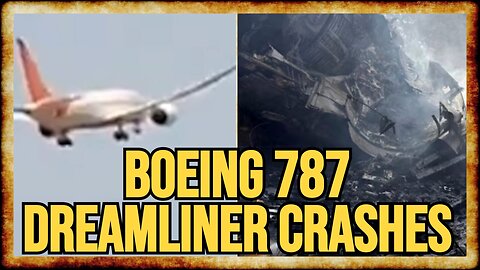 TRAGEDY: Boeing 787 CRASHES in India, One Passenger MIRACULOUSLY Survives