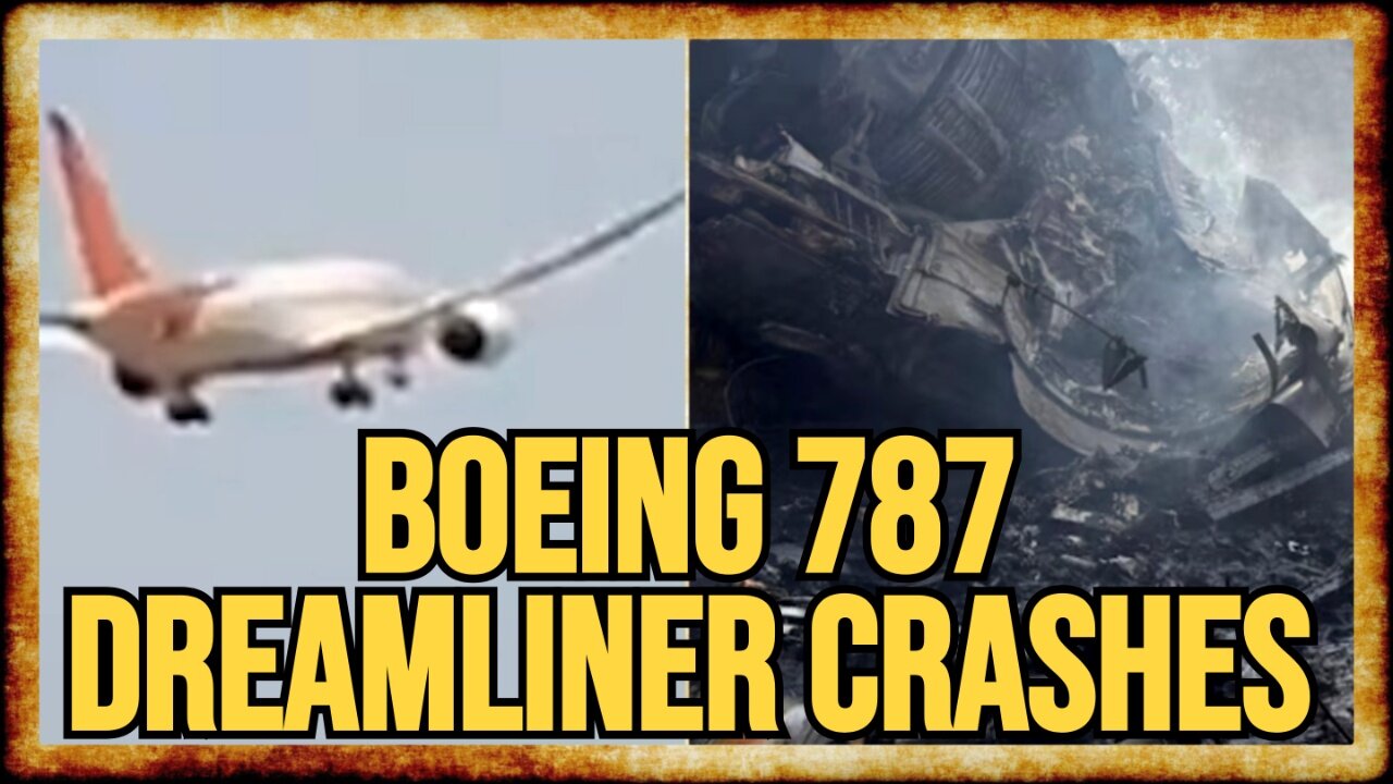 TRAGEDY: Boeing 787 CRASHES in India, One Passenger MIRACULOUSLY Survives