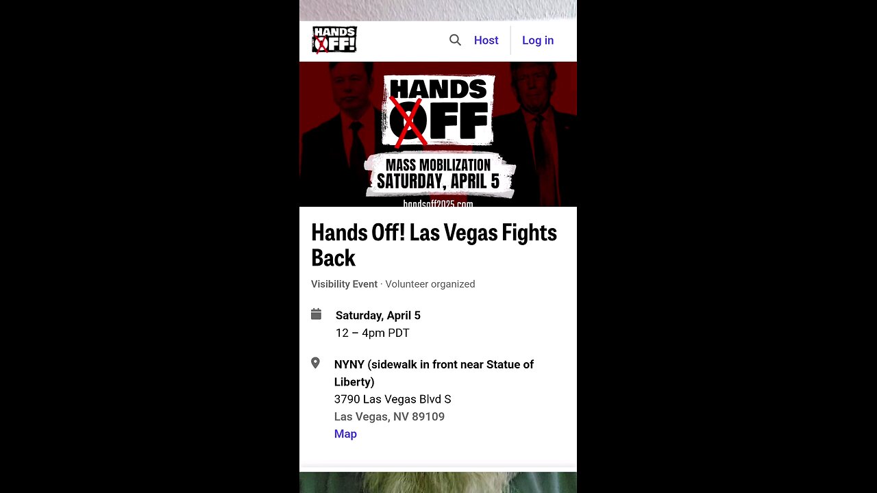 Don't come to Vegas to protest.