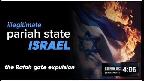 "Israel Labeled as Pariah State"