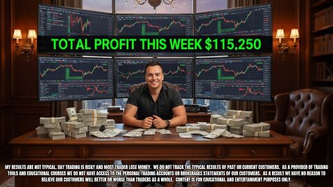 $115K Week Trading Small Caps 📈 | Best Day +60K, Worst Day -685 (4 Hrs/Day)