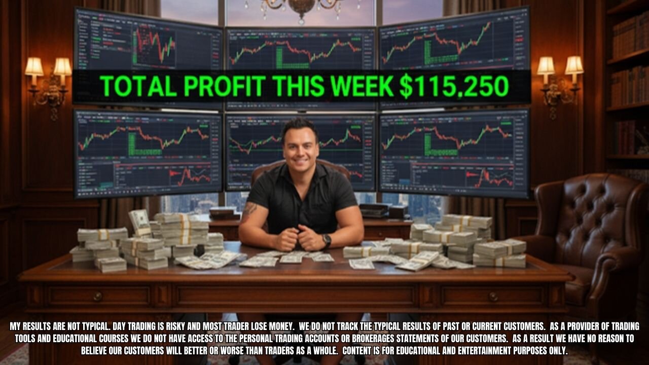 $115K Week Trading Small Caps 📈 | Best Day +60K, Worst Day -685 (4 Hrs/Day)