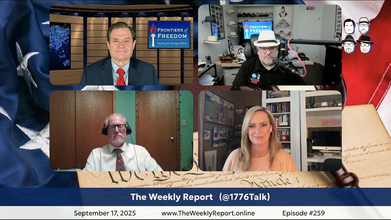 The Frontiers of Freedom Weekly Report - September 17, 2025