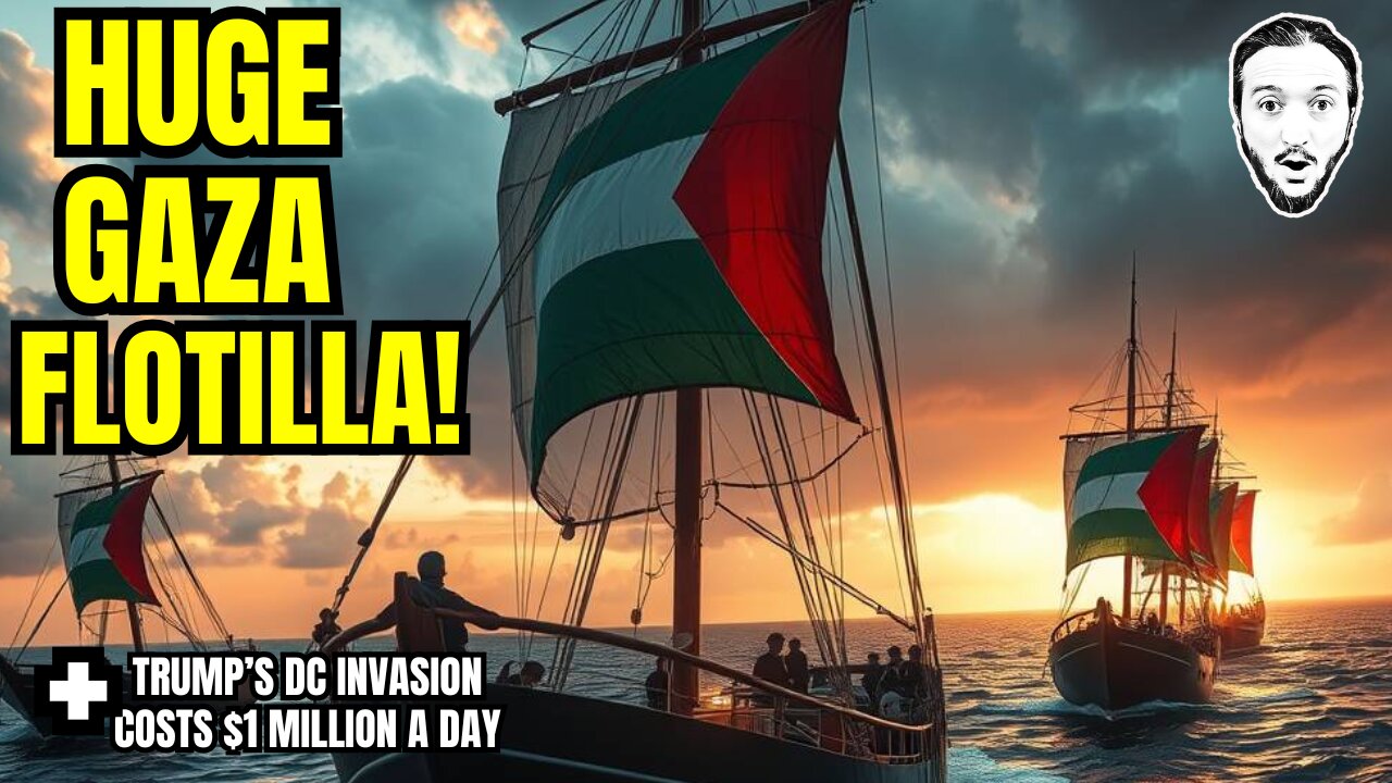 LIVE: Huge Gaza Flotilla Sets Sail + India Turns To China & Russia