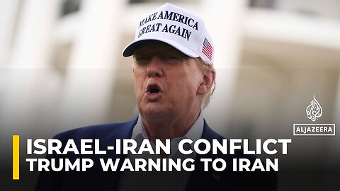 Asked if US will strike Iran_ Trump says_ _I may do it_ I may not do it_