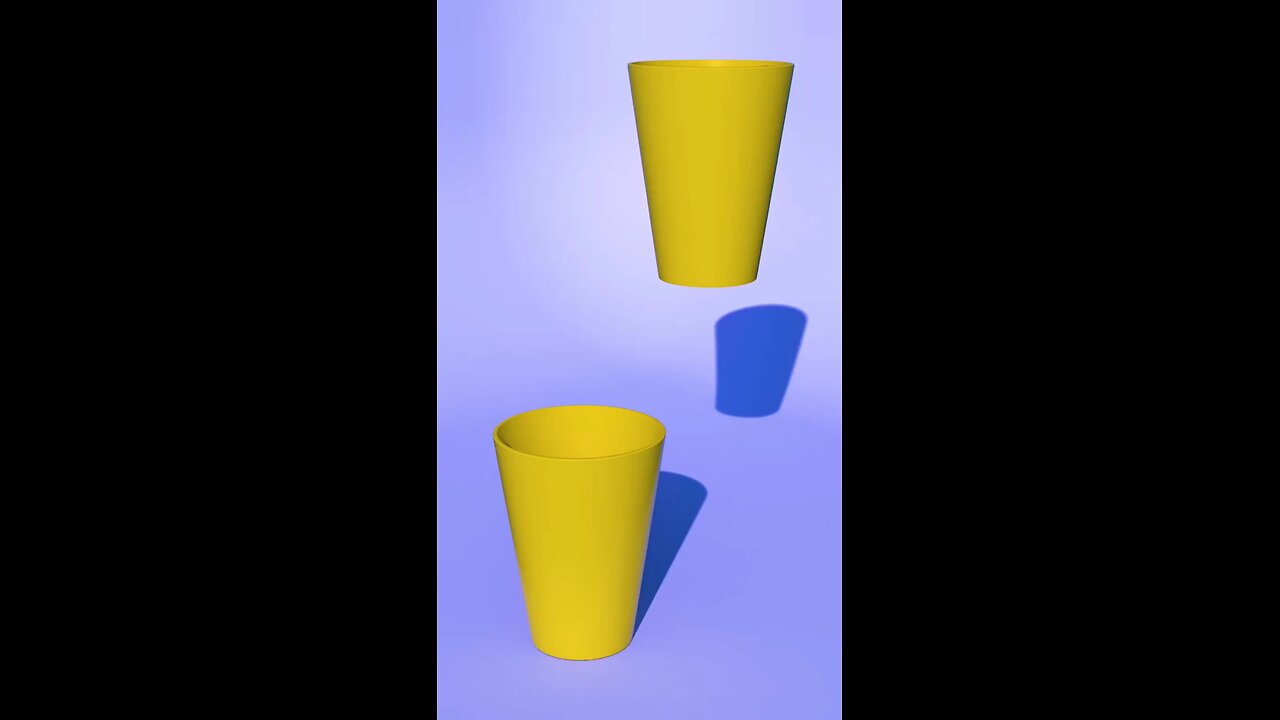 3d animation glasses and balls