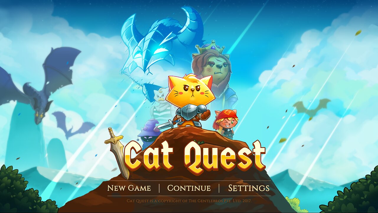 Indie Thursday, new series play-through. Cat Quest. Let's start a new adventure!