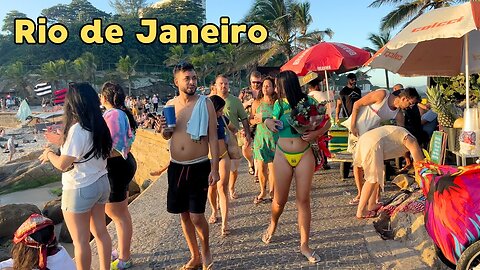 Walking Along the Ipanema and Leblon Waterfront — Rio de Janeiro, Brazil 【4K】2025 🇧🇷 