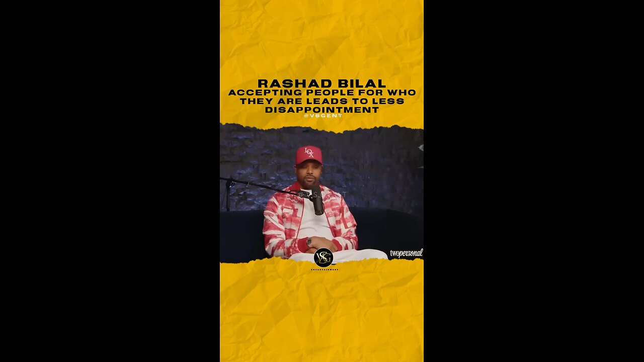 @rashadbilal Accepting people for who they are leads to less disappointment