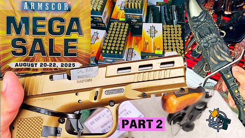 GUNS, AMMO, BLADES (ARMSCOR MEGA SALE 2025) - part 2